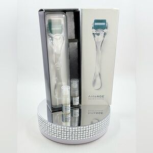 Microneedling Derma Roller Kit with Clear Handle - Clear